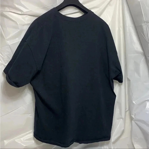 Nirvana Smiley Face Black Short Sleeve Tee Shirt Size 3XL Unisex - Picture 3 of 4